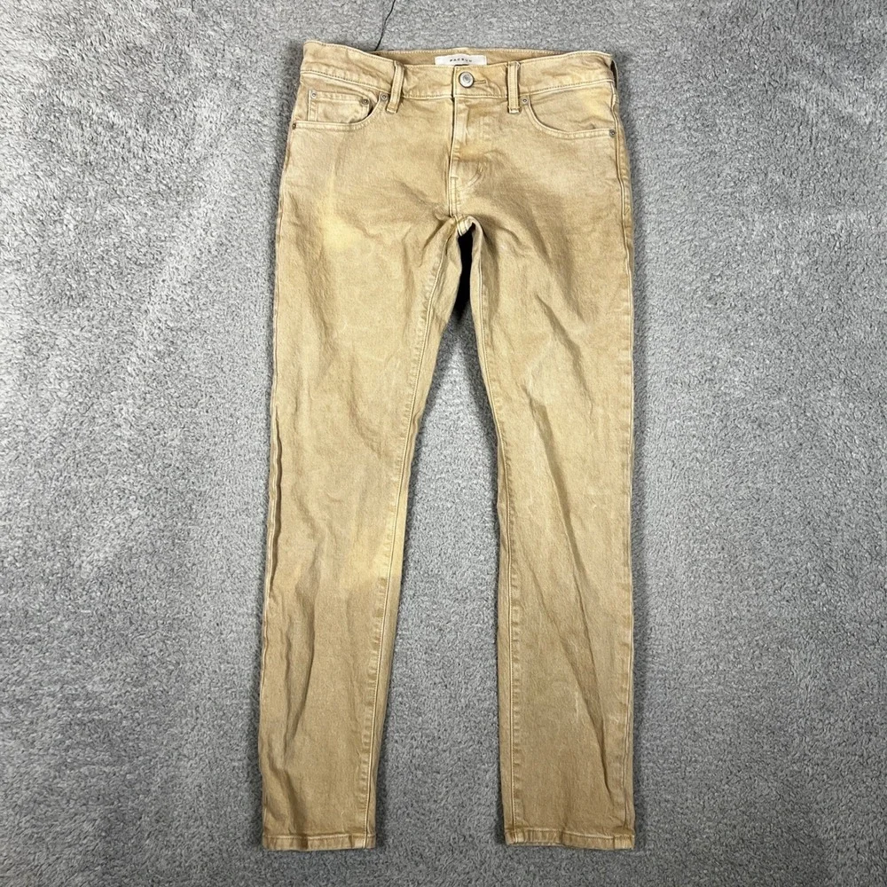 PacSun Slim‎ Jeans Mens 30x32 Tan Excellent Denim Pants Business Formal Casual